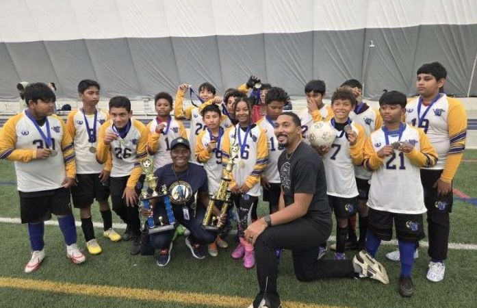  Soccer team and Coach 